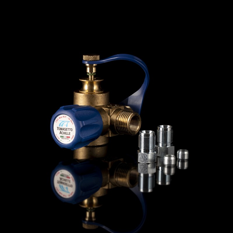 Вентиль TOMASETTO заправочный VM04 EXTRA М14 д 8мм VMAT5413.A  