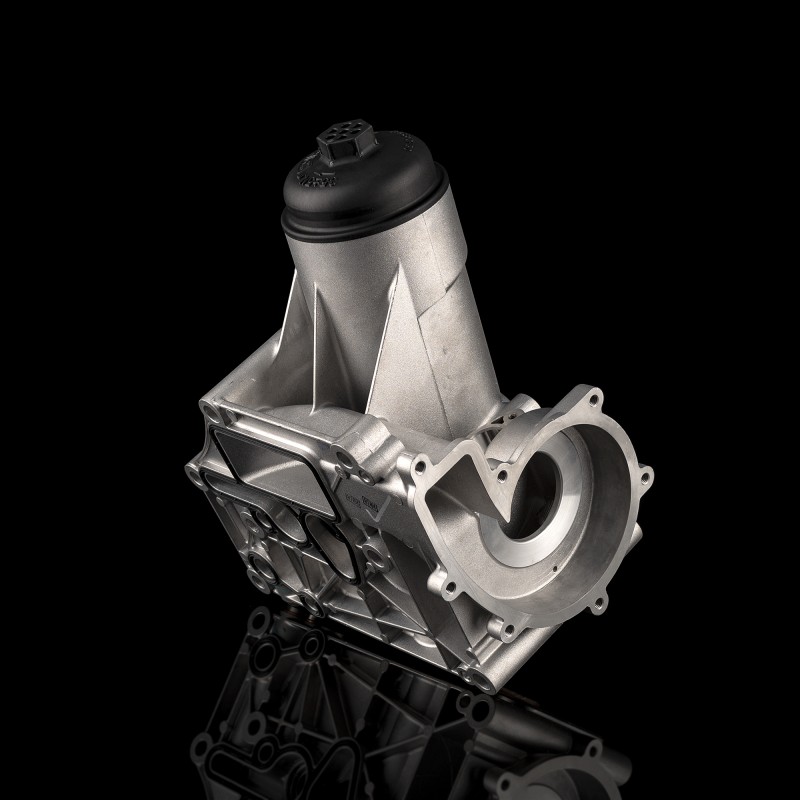 Масляный радиатор и фильтр в сборе 1001081032 