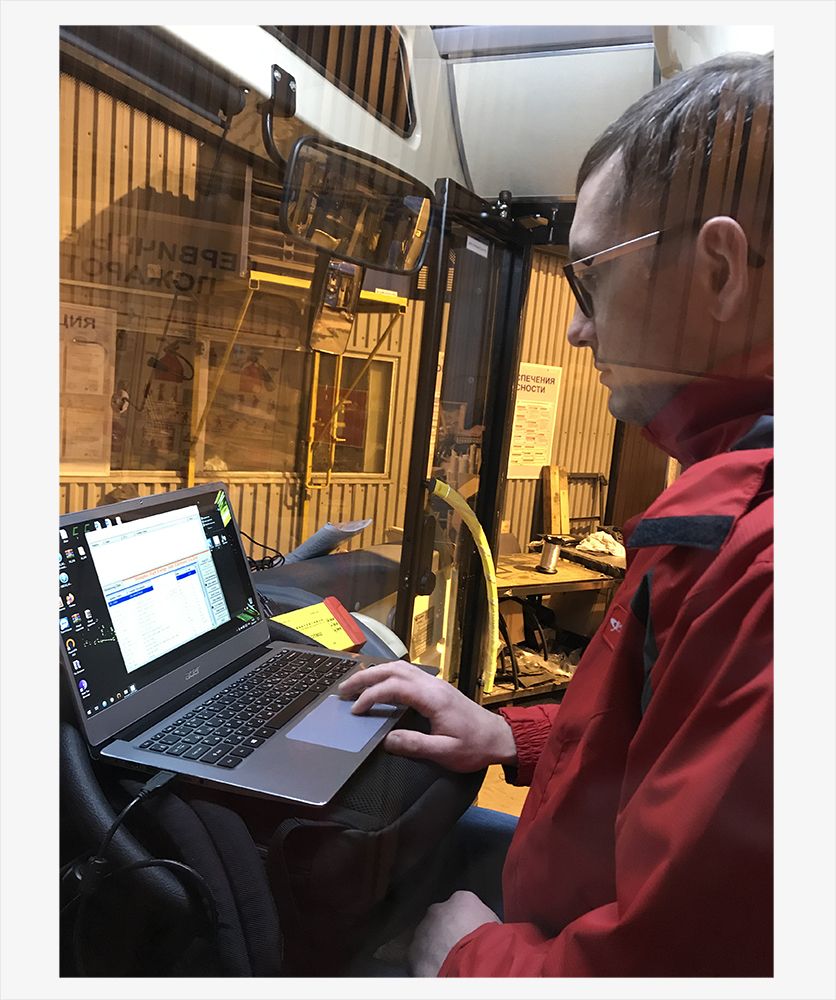 диагностика Марат ив автобусе